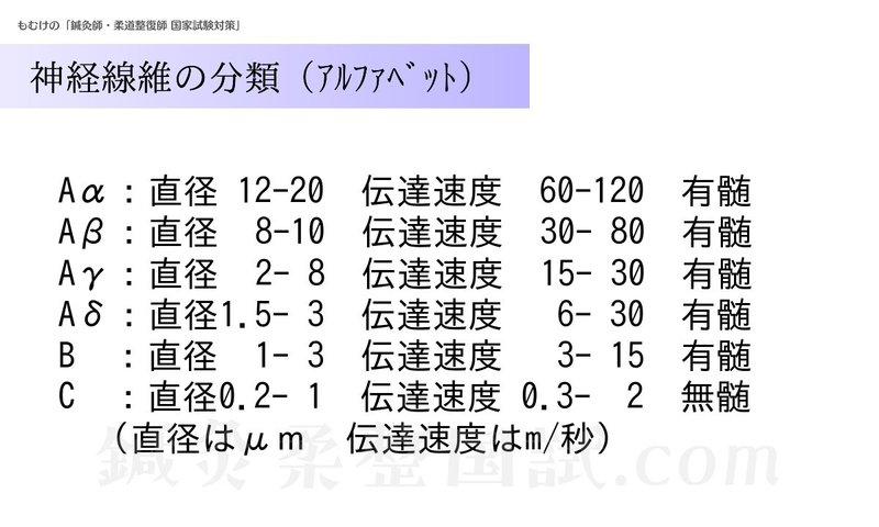 生理学 ゴロとイラストで覚えるわかりやすい神経と神経線維の分類 徹底解説編 森元塾 国家試験対策 Note 生理学 ゴロとイラストで覚えるわかりやすい神経と神経線維の分類 徹底解説編 森元塾 国家試験対策 Note