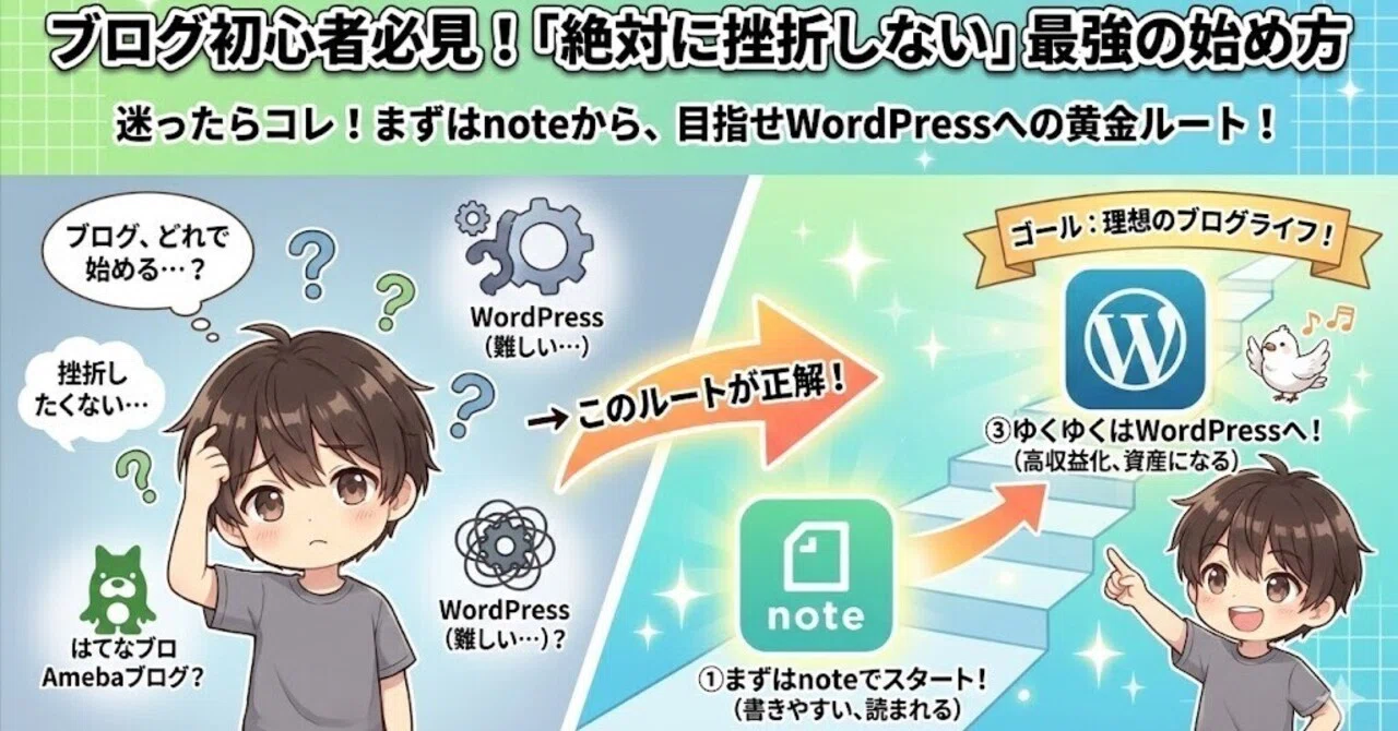 ブログ始めるならどれ？」月30万稼いだ僕が教えるおすすめサービスと