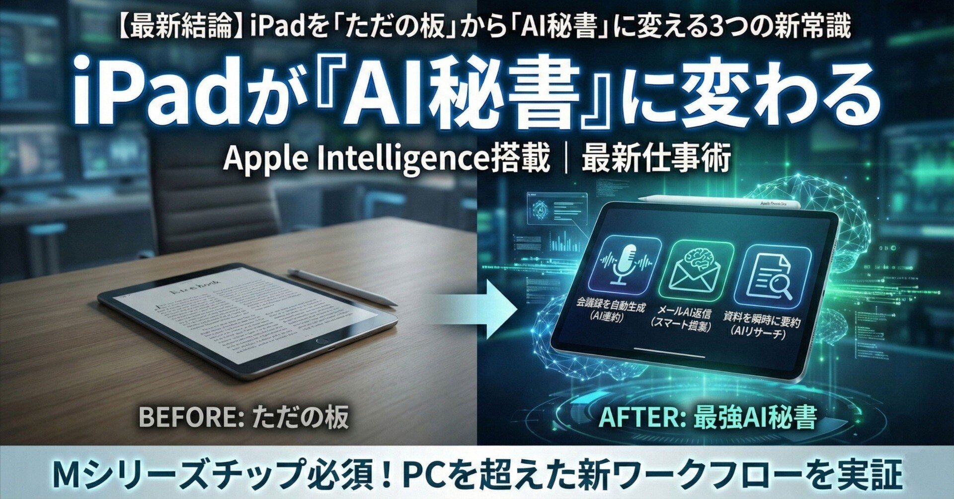 あなたのiPad、まだ「YouTube専用機」ですか？2026年、AIで『魔法の杖
