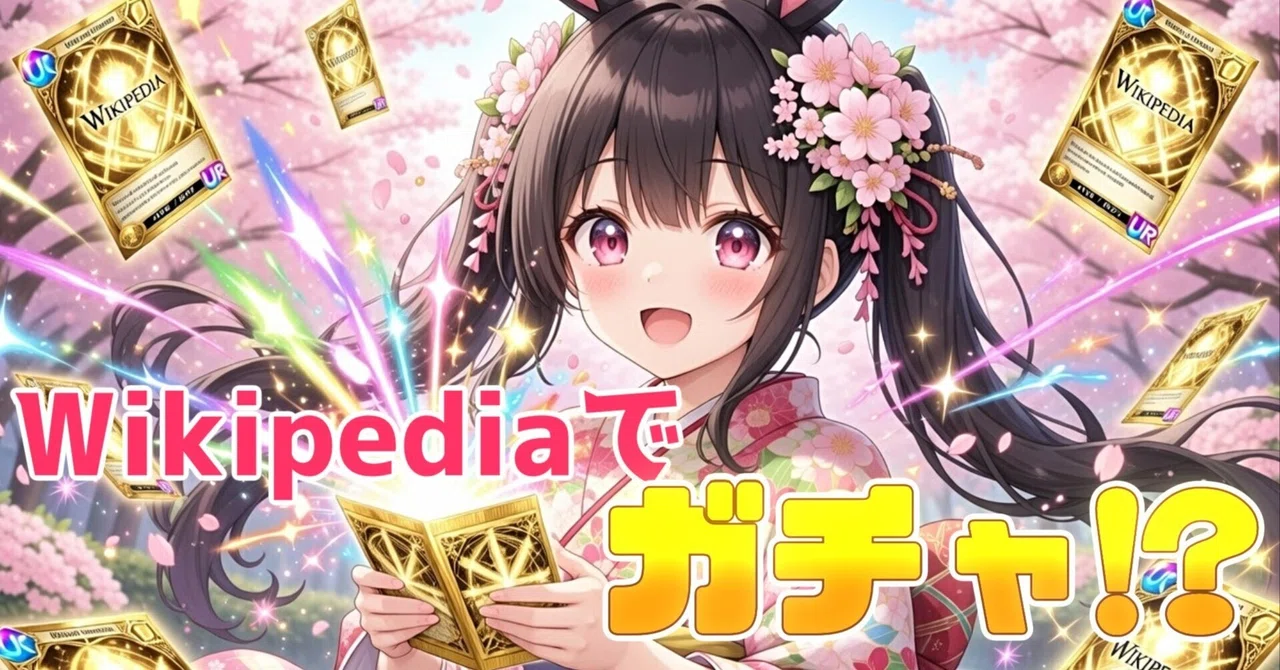 Wikapedia Tcg WikiGachaでレア知識を引け!WikipediaがTCG化したWebアプリが面白い|cutplaza