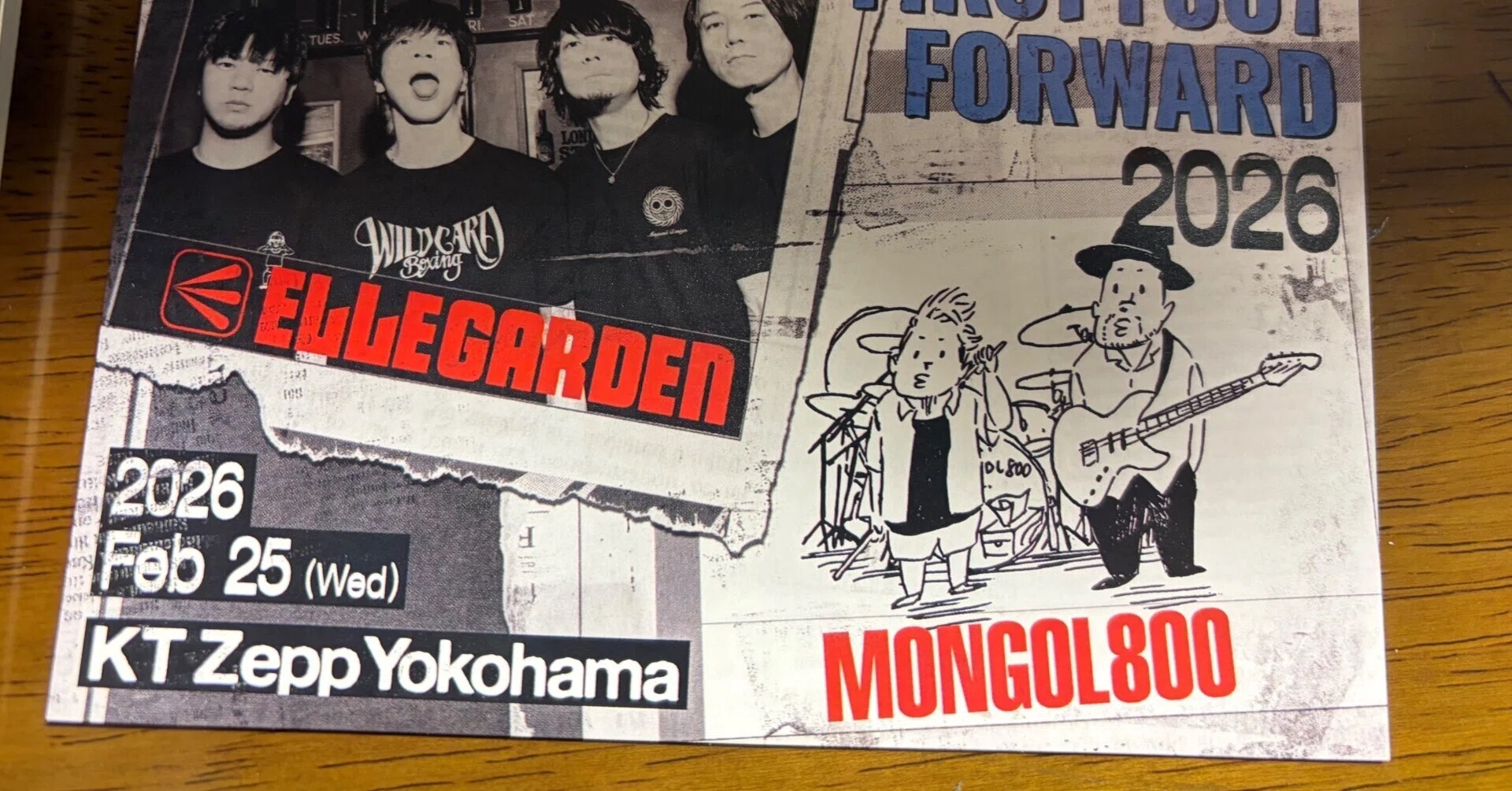 エルレ800 XL MONGOL800 ELLEGARDEN エルレガーデン ELLEGARDEN×MONGOL800 「FIRST FOOT FORWARD 2026」の思い出｜たくひと