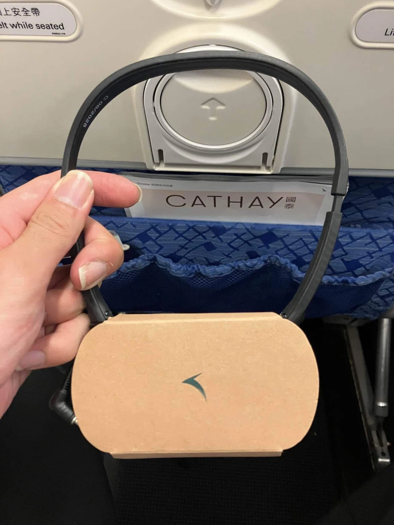 希少】キャセイパシフィック航空 CA研修教材セット キャセイパシフィック CX989/566 CAN-HKG-KIX エコノミー搭乗記｜ひょ