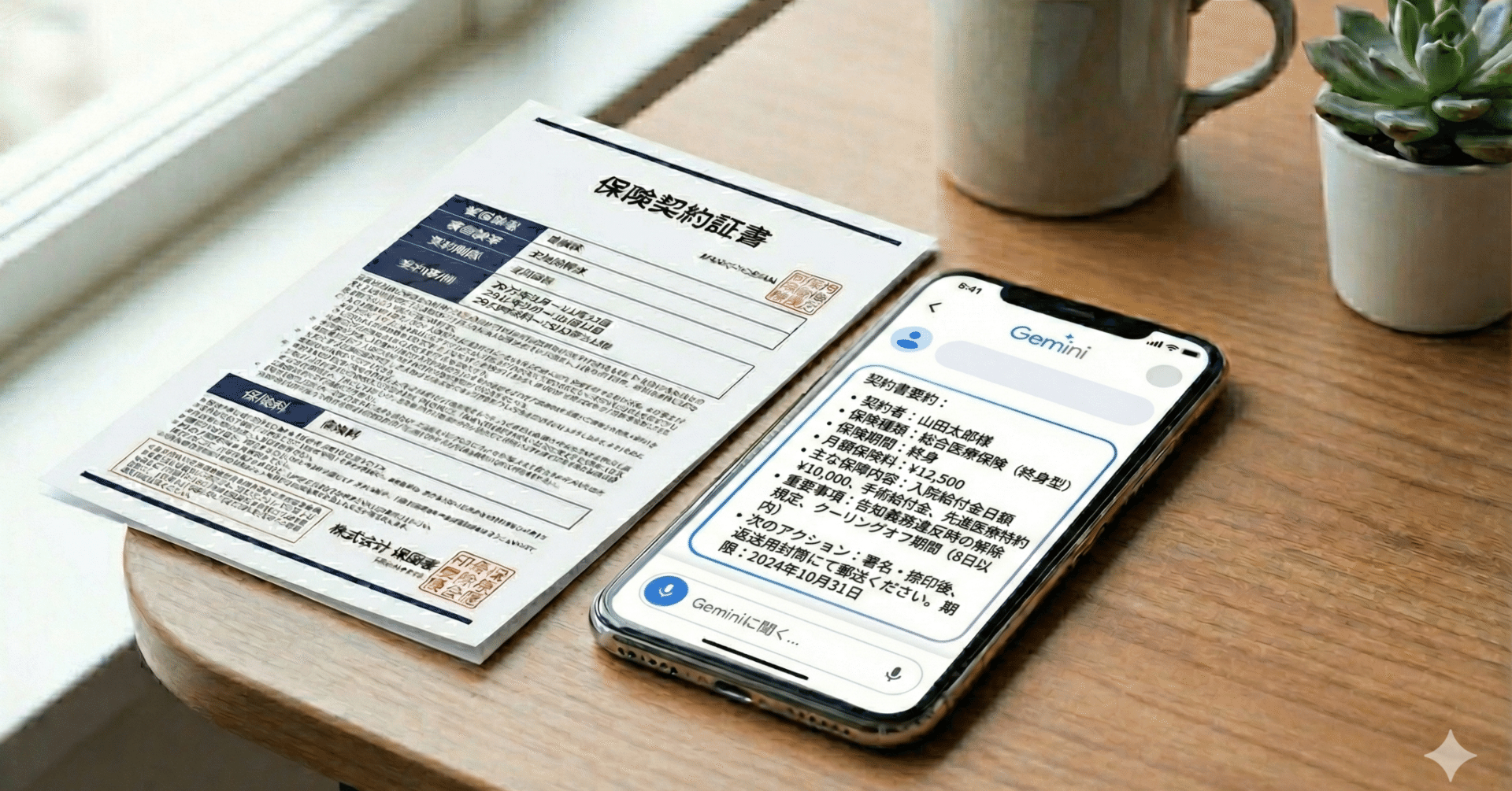 読みにくい契約書も怖くない。Geminiでやさしく理解する方法｜デジタル
