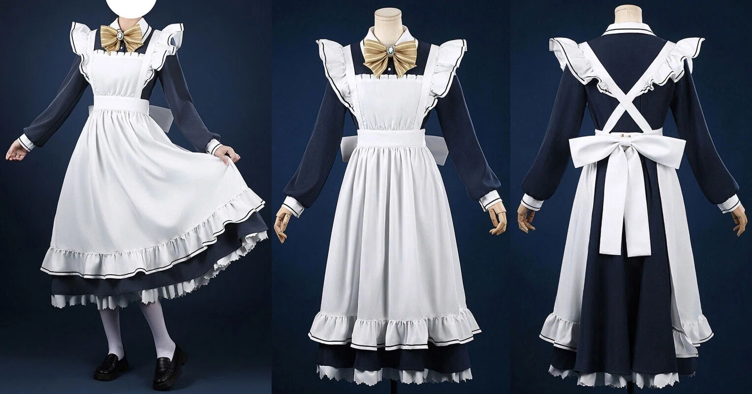 喫茶ステラと死神の蝶 四季ナツメ しきなつめ 喫茶店の制服 メイド服 