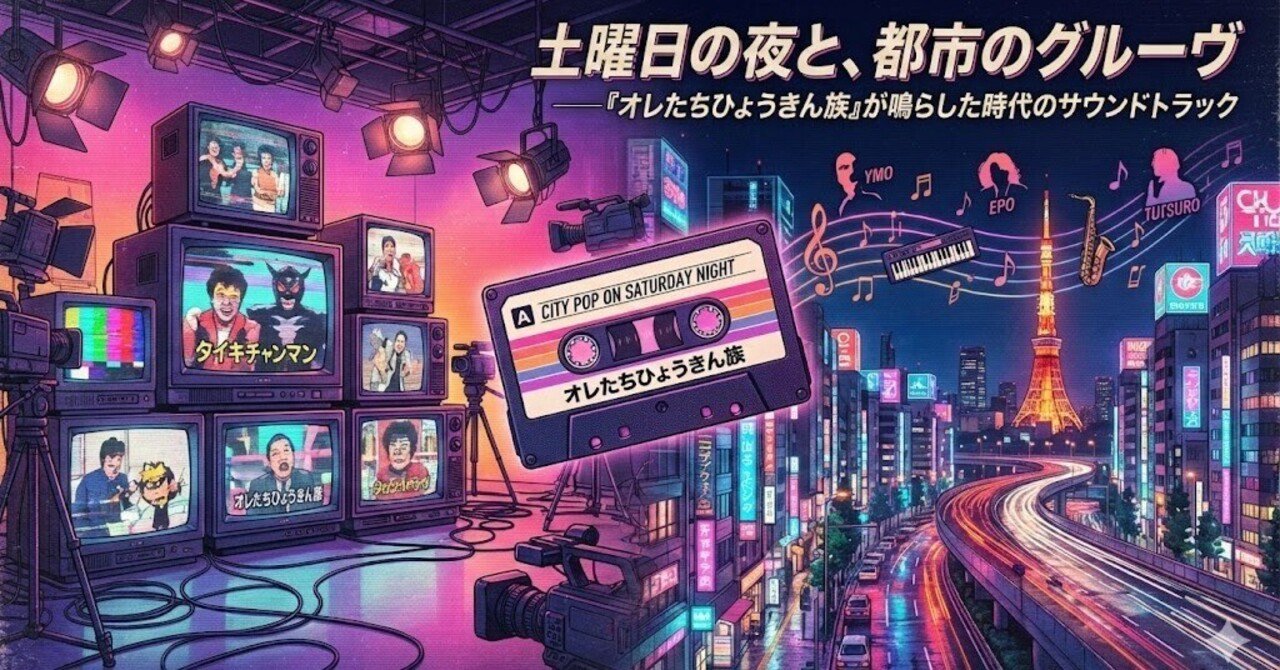 土曜の夜「笑い」を書き換えた音楽たち──『オレたちひょうきん族』と
