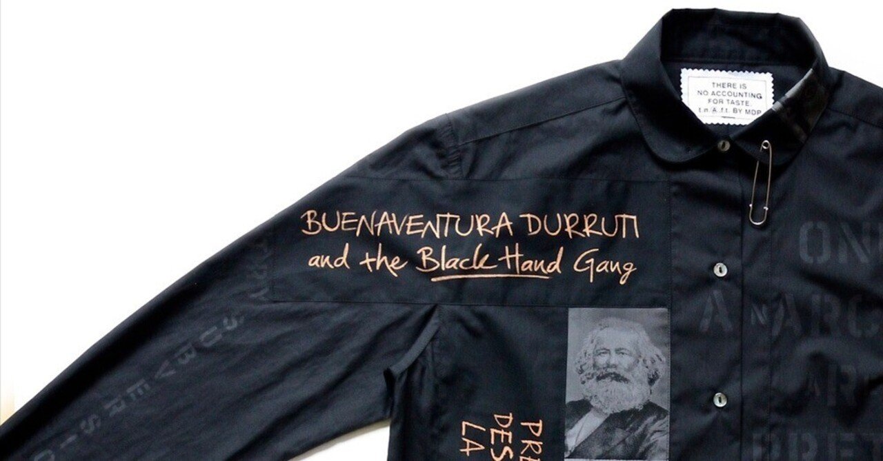 anarchy shirt 079 – black riot：黒の再始動。｜t.n.A.f.t.