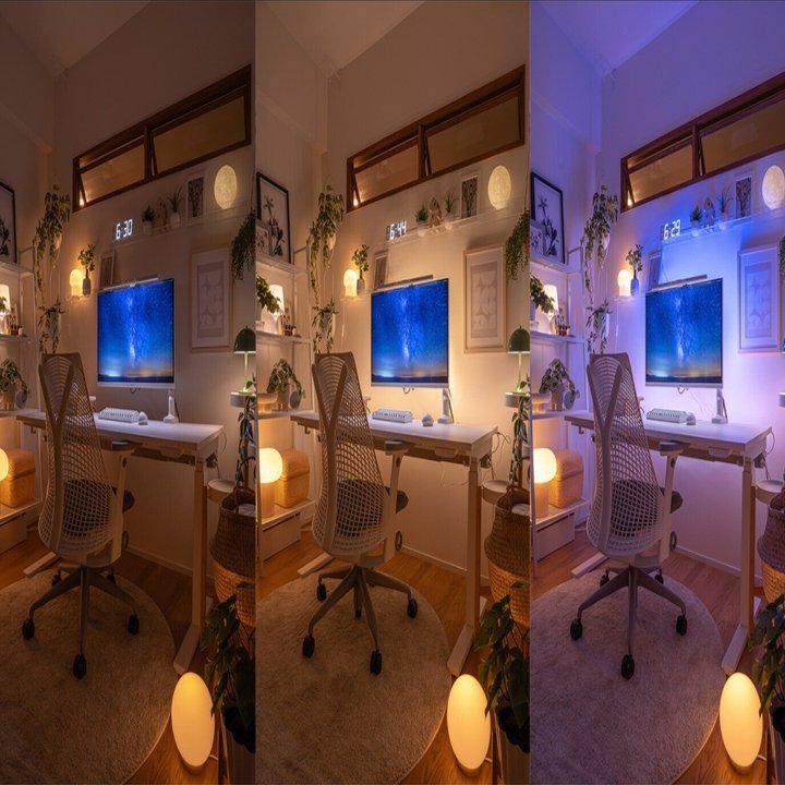 デスクにカラーテープライトは本当に必要？ダイソーからHueまで「あり