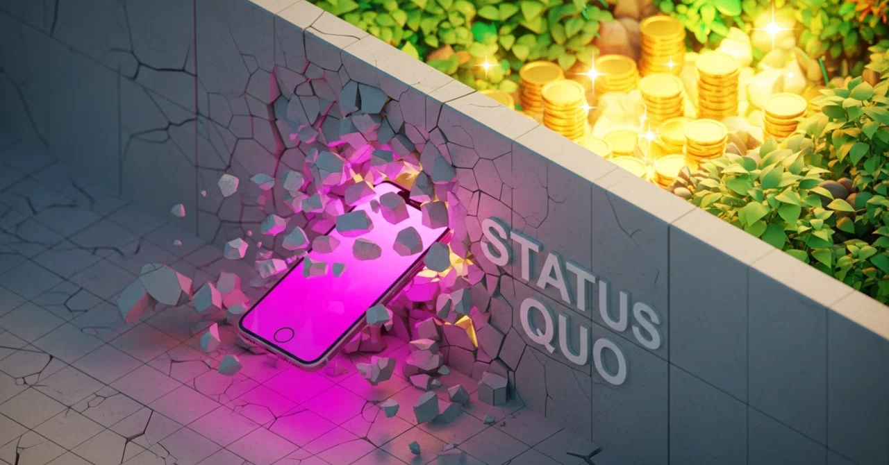 Do not fear change. The small success of switching your smartphone ...