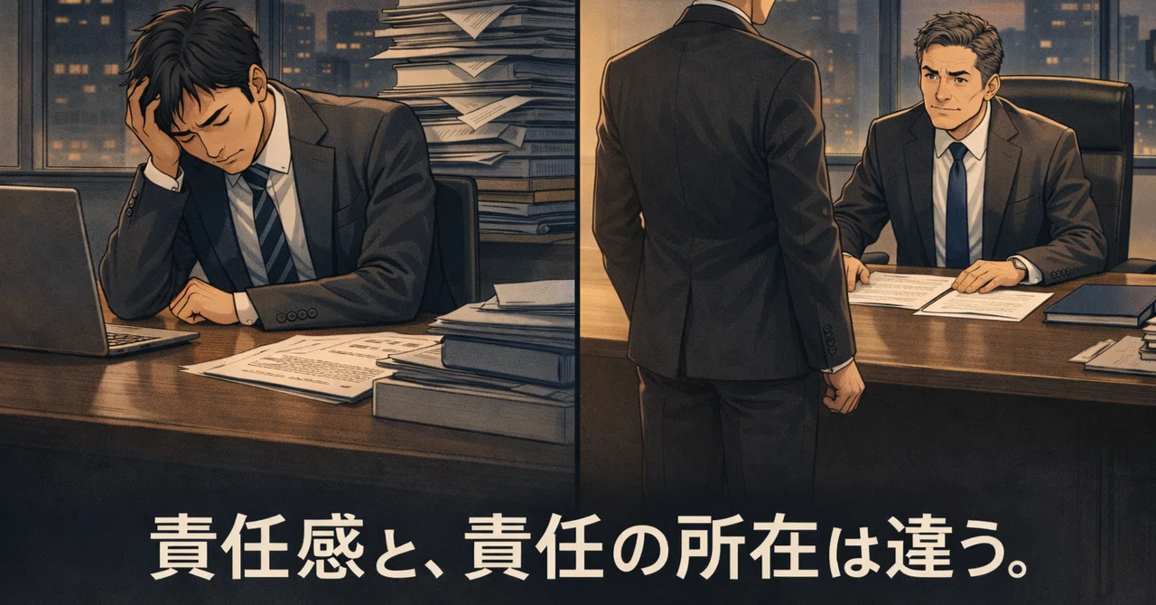 A Sense of Responsibility Is Different from Where Responsibility Lies｜欣 ...