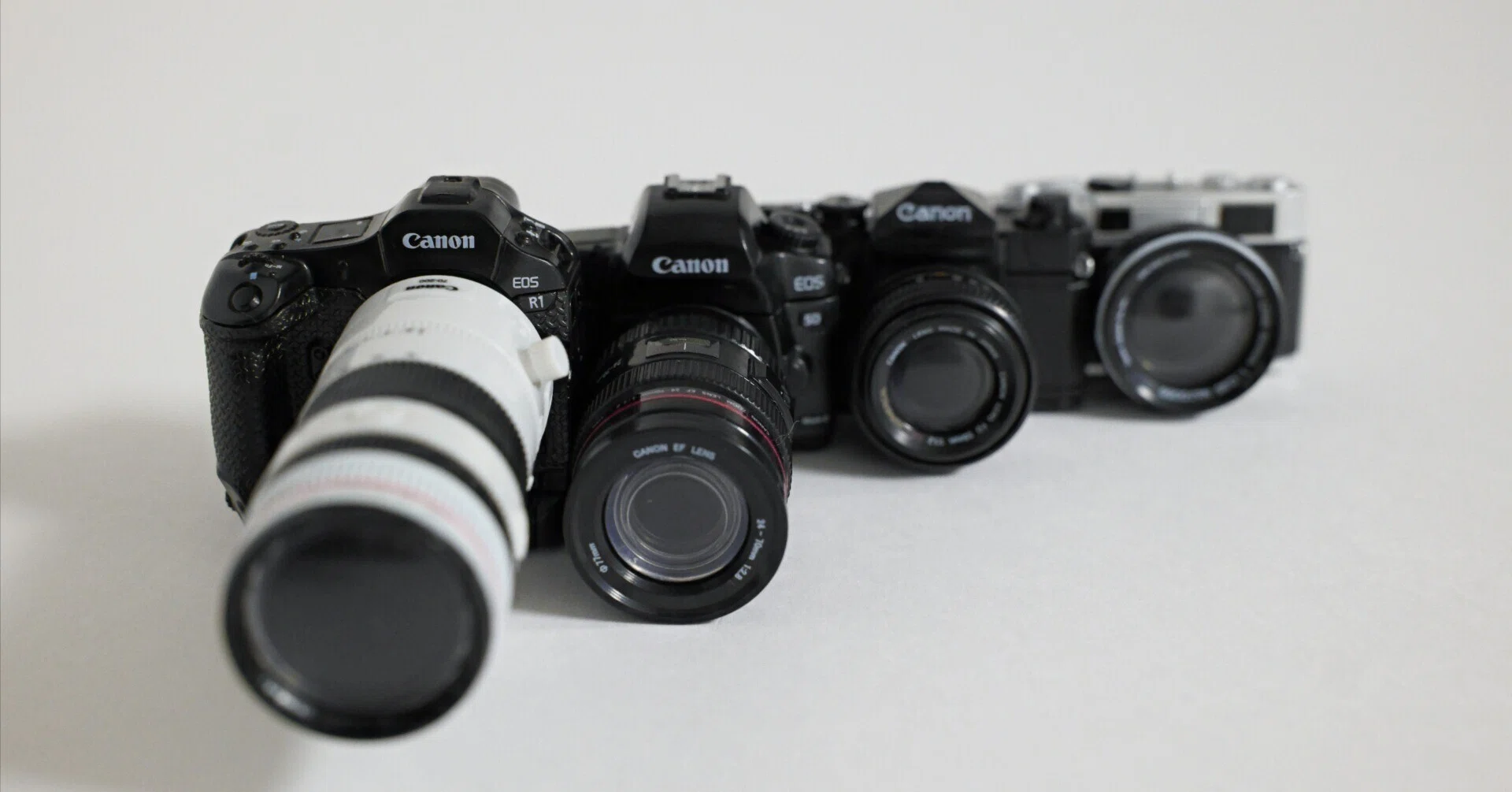 レビュー】カメラ愛好家の処方箋。Canon ミニチュアカメラコレクション