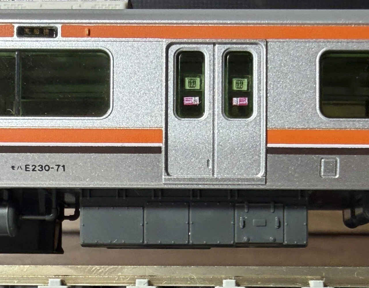 模型加工日記 (KATO製E231系武蔵野線その2)｜あげぱん