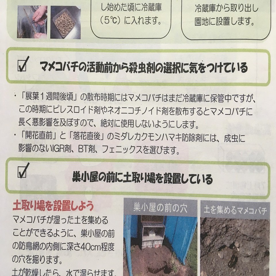 ハロー マメコバチ りんごの受粉を手伝っておくれ Atsuko Nagai Note