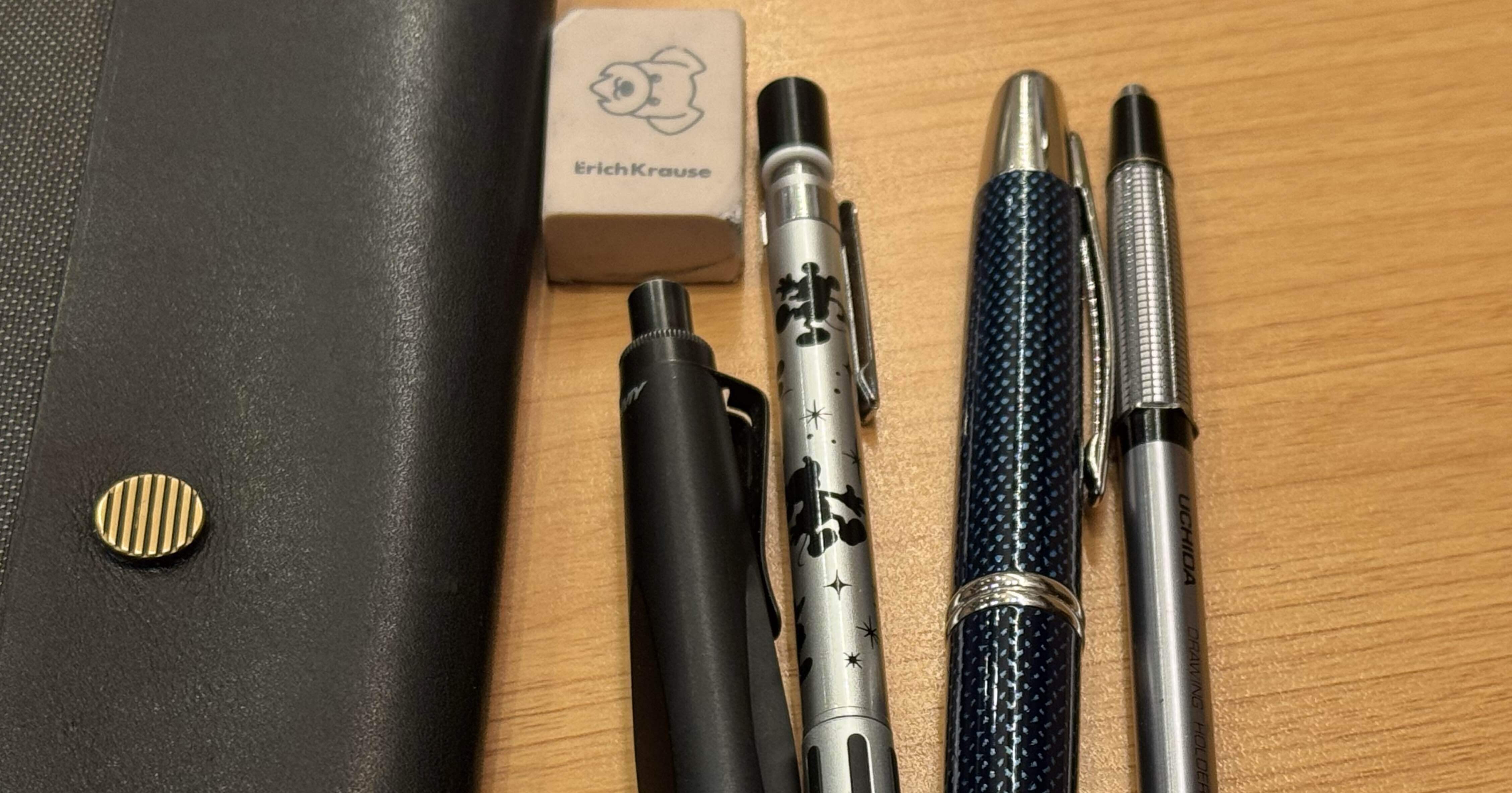 テスト期間の筆箱紹介｜u