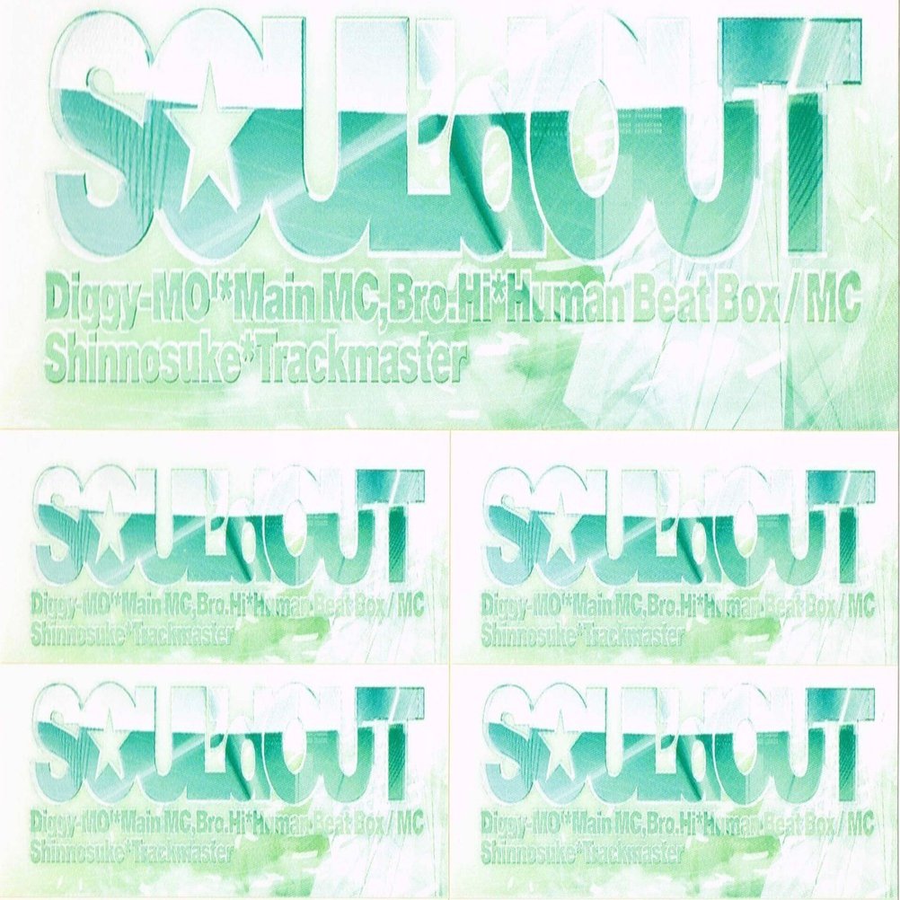 SOUL'd OUT 歴代ステッカー・シール｜こたりゅー