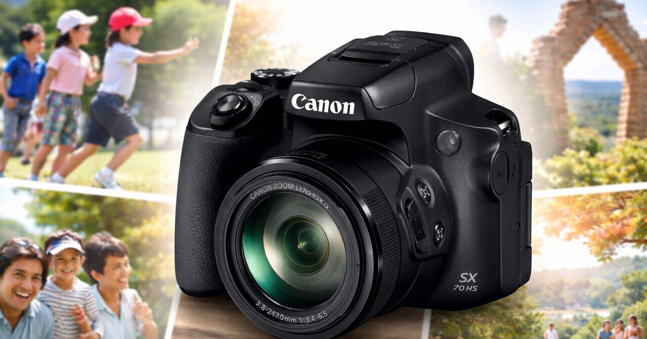 運動会も旅行もこれ1台】65倍ズームで“遠い”を逃さない！Canon