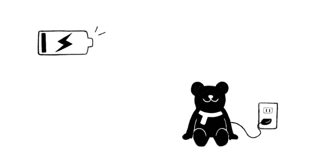 縦に裂く人｜青い花