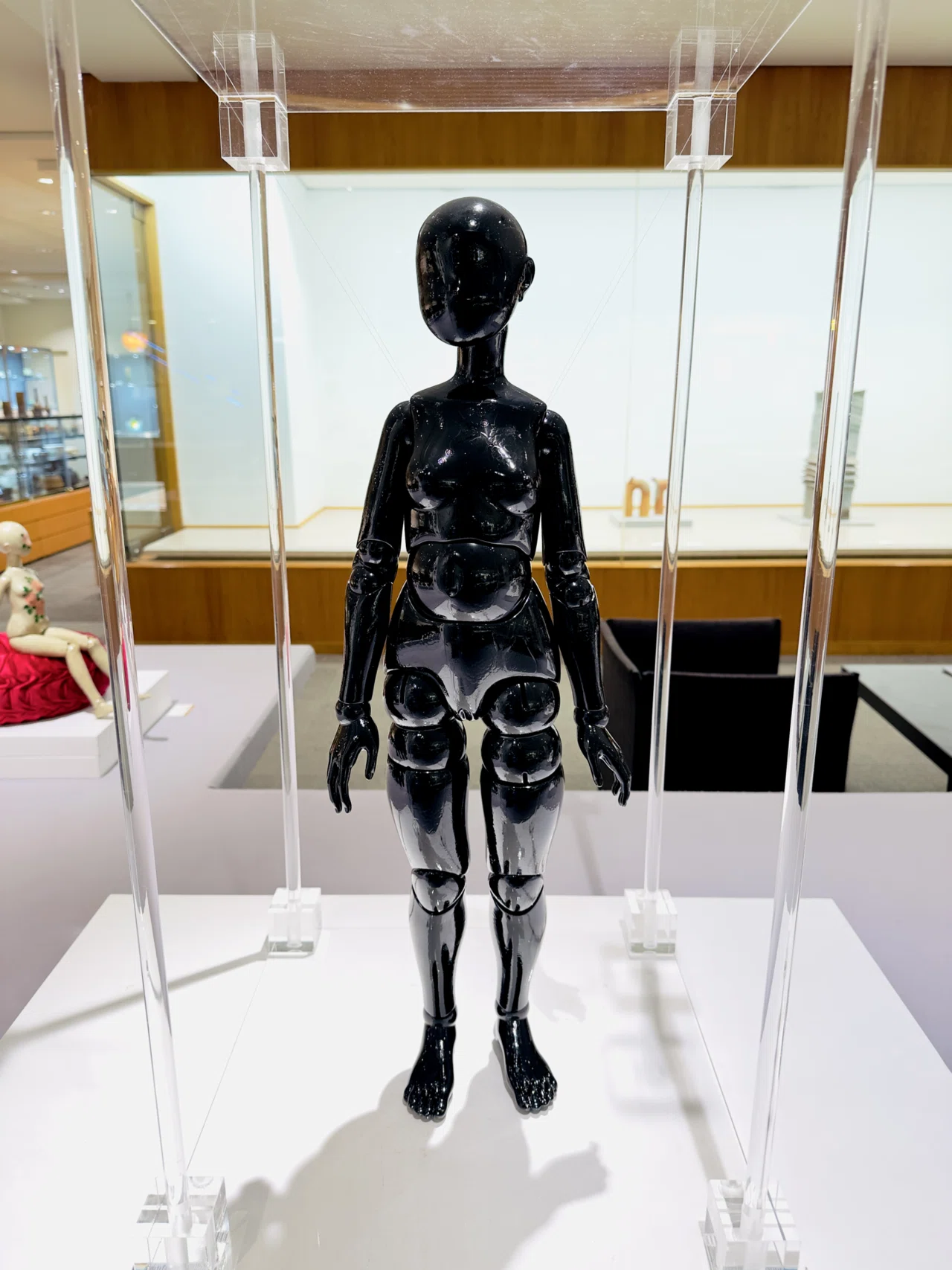 漆芸家 黒澤理菜「更紗」漆彩パネル 28cm角 真作 現代工芸 落款有 黒沢理菜漆芸展｜YK_ukasagi