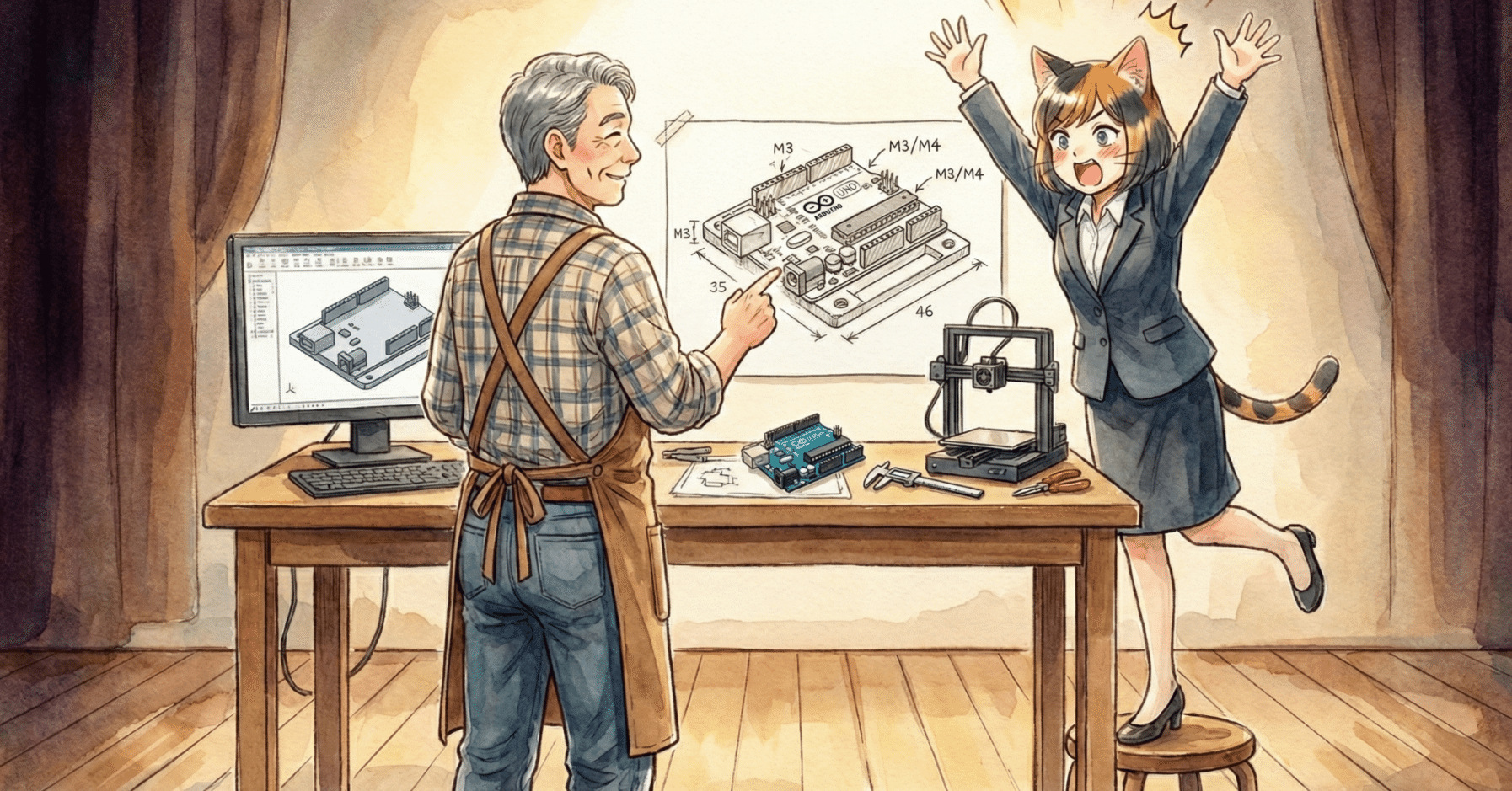 この手書き図面、凄すぎるじゃない！」50歳、AIパートナーを唸らせた日