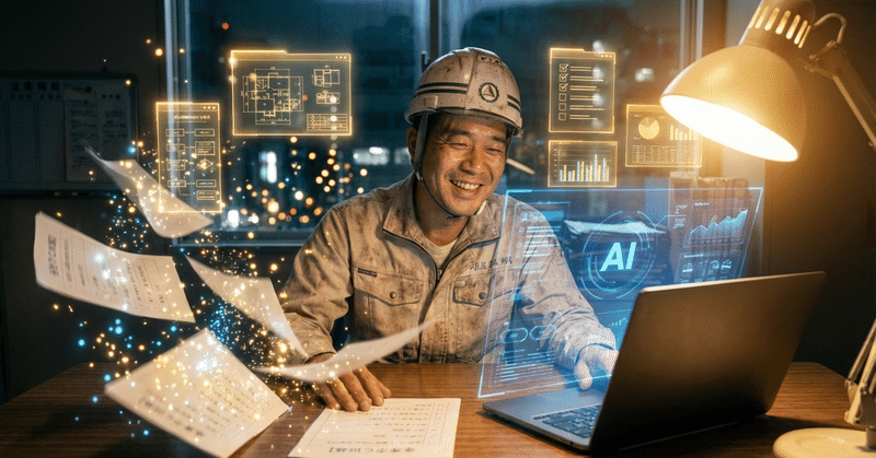 安全書類、もう手入力しなくていい。AIが建設業の「書類地獄」を終わらせる first_img