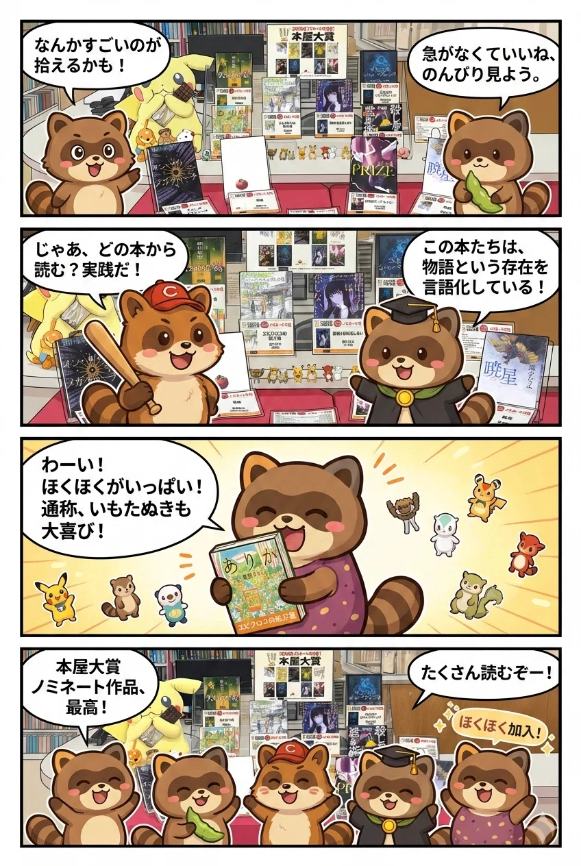 今年もこの季節がきた。本屋大賞2026ノミネート10冊を図書館に並べまし