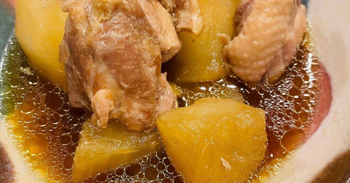 あお・ねこ　ホットクック ホットクック使いこなしチャレンジ：鶏と大根の煮物｜ちこ｜ビバ健康オカン