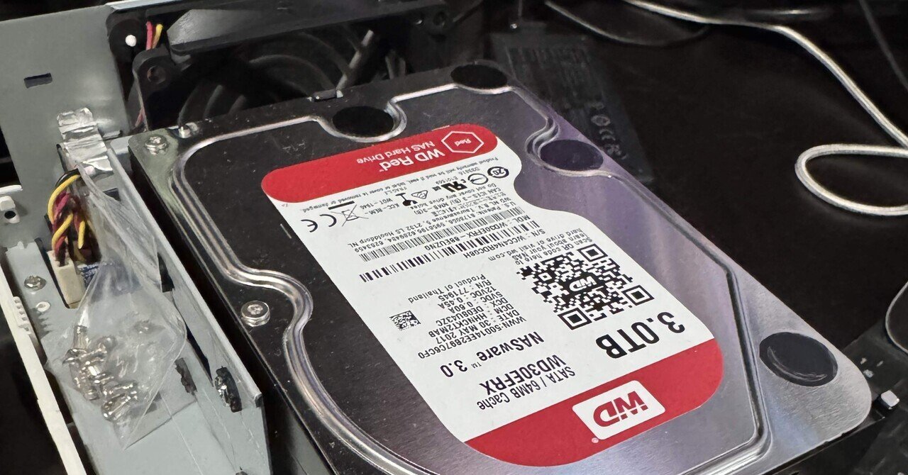 Synology NAS」のHDDがお亡くなりになった｜redamoon