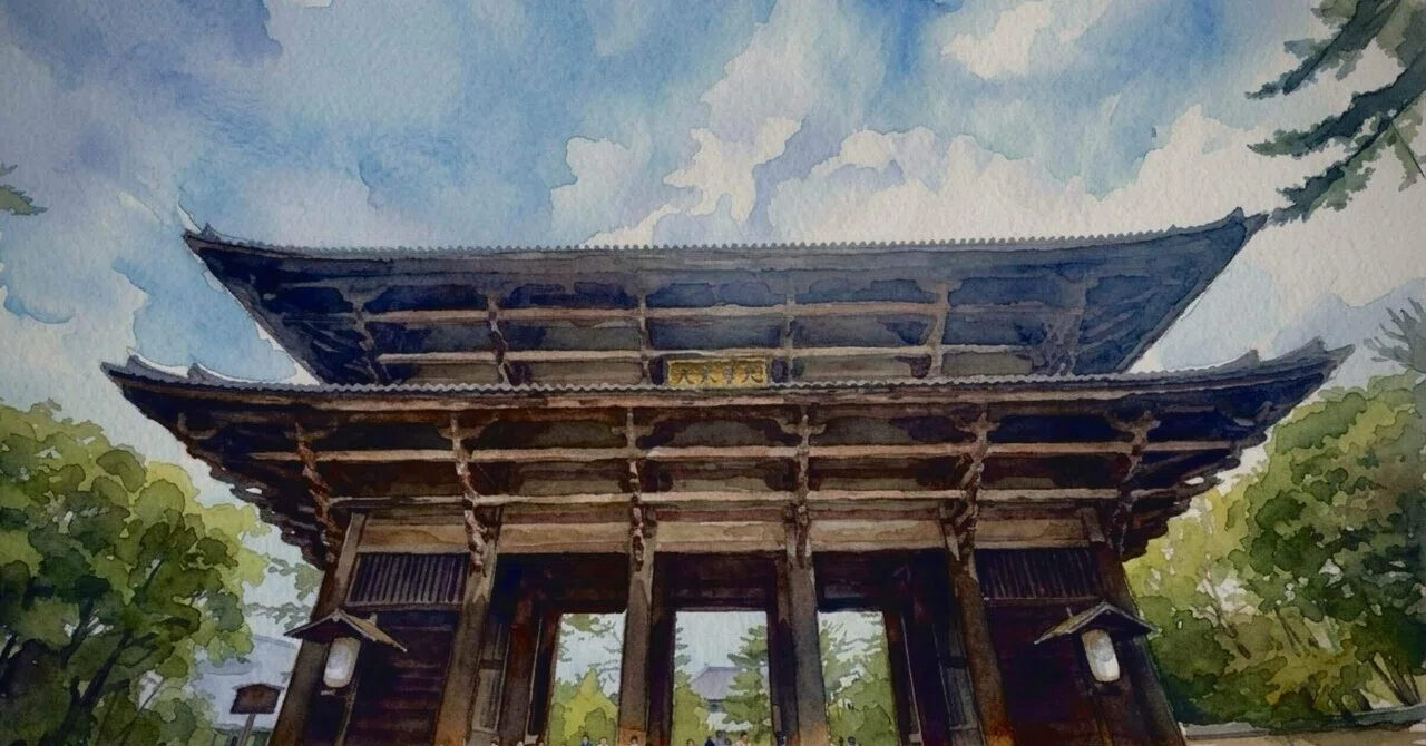 東大寺 南 大門