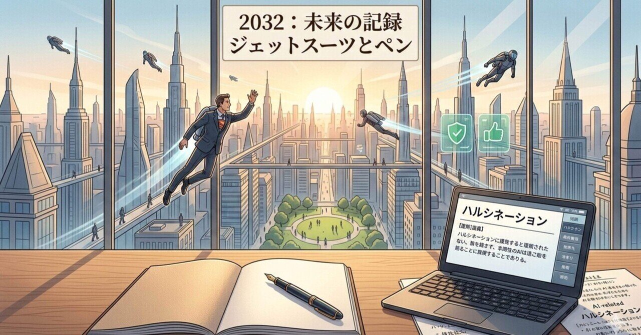 🚀 2032年の空から：私がスーパーマンになって見た「ペンとジェット