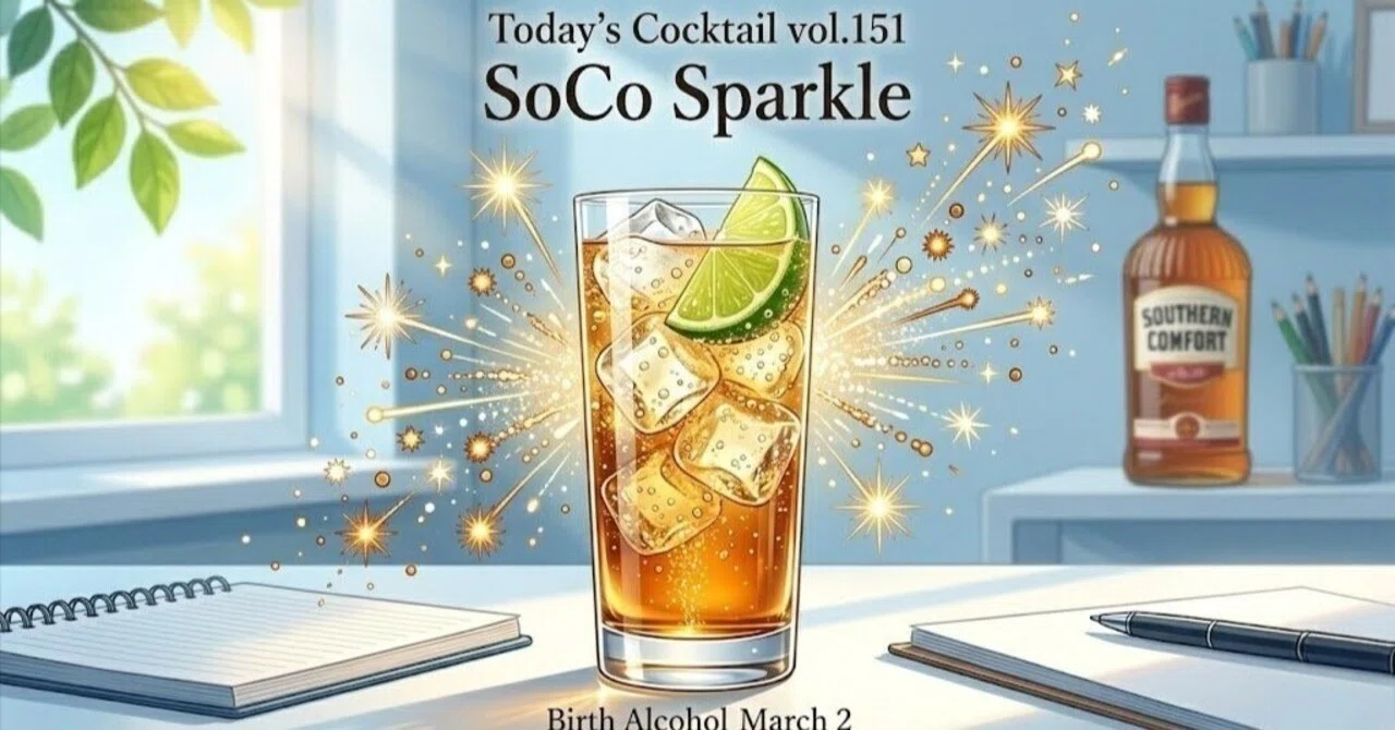 湧き出るスターカクテルモジュル 今日のカクテル vol.151~｜砂糖星