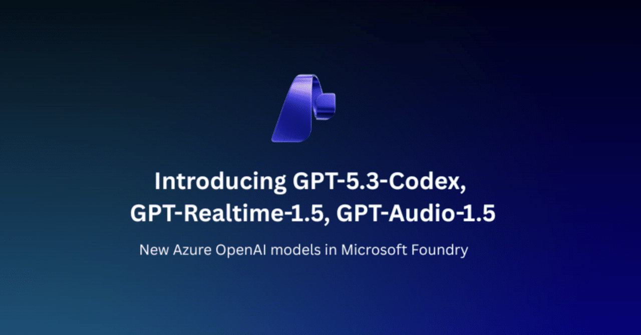 Microsoft Foundry において、高速・表現力豊か・リアルタイムな AI