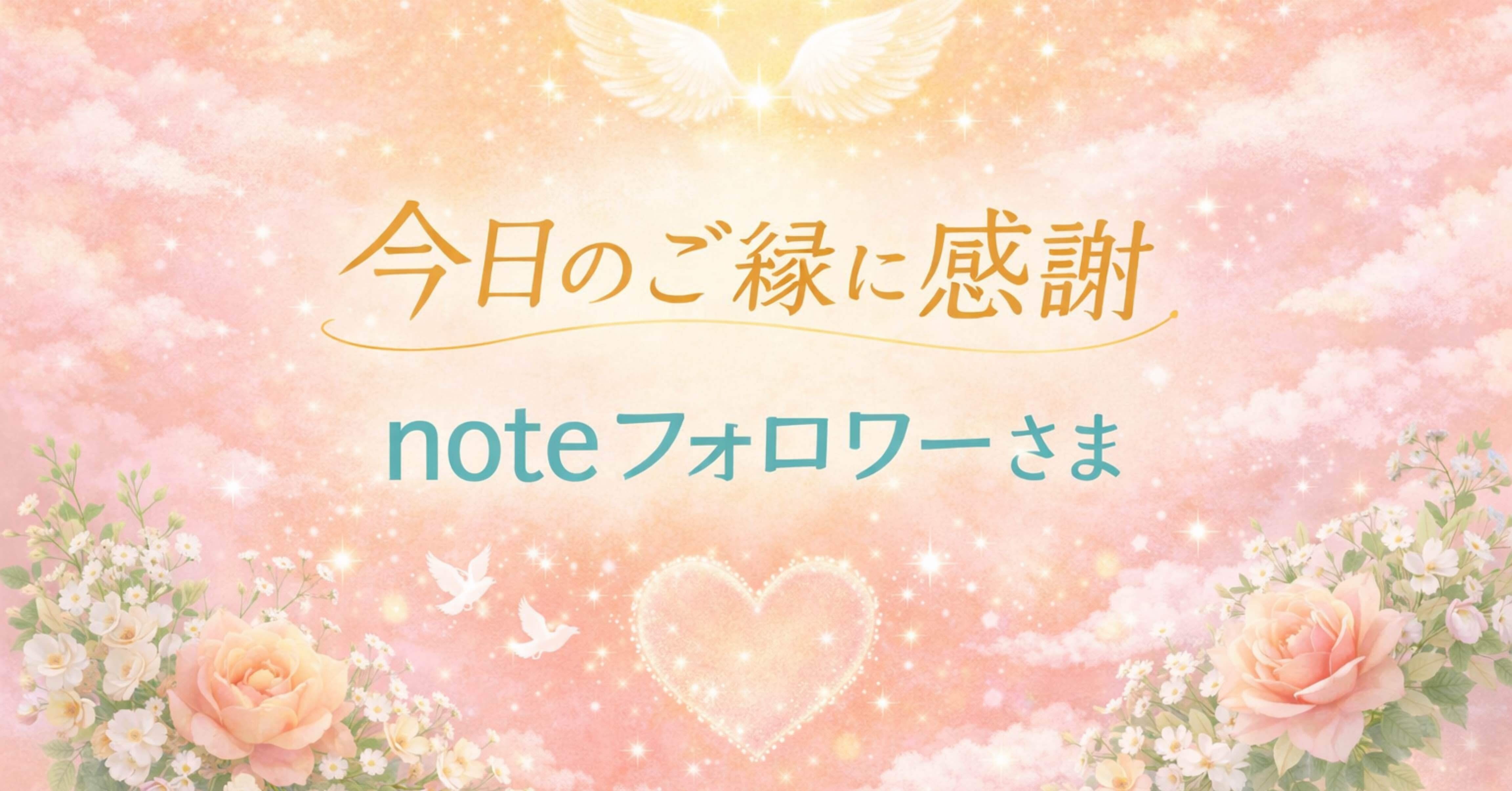 今日のご縁に感謝✨｜天使と一緒に願いを叶える華音🌙
