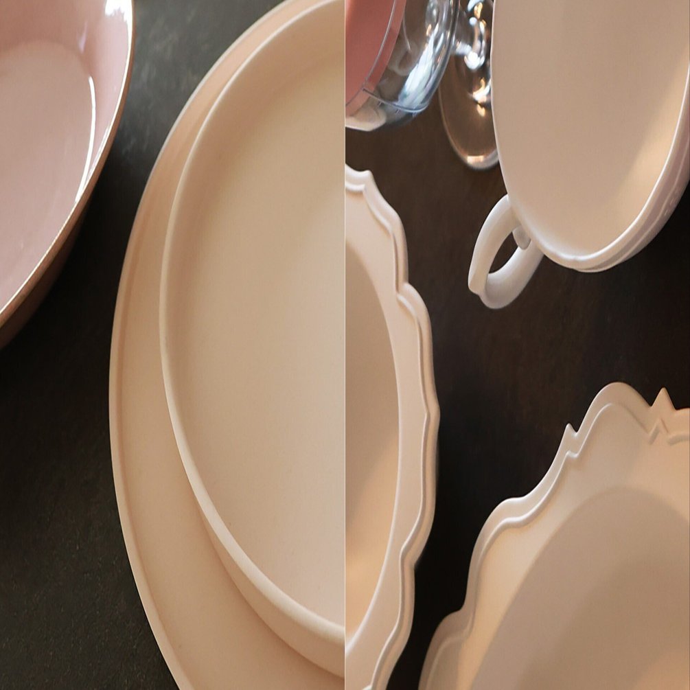 ひな祭り】ピンク・ホワイトで揃えるプレート類、共働き最短で準備