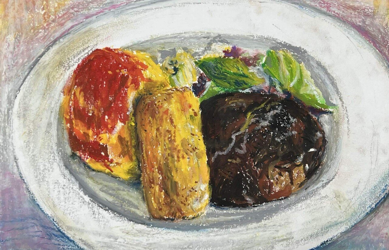 お腹が空く絵を描いてしまった｜はるか