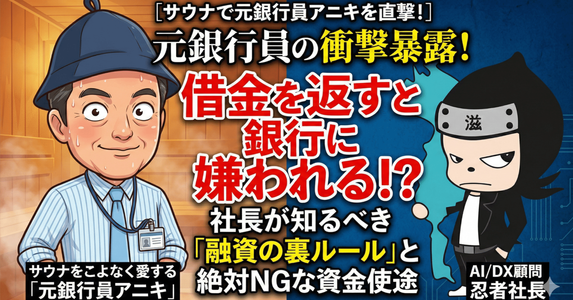 借金を返すと銀行に嫌われる！？社長が知るべき「融資の裏ルール」と