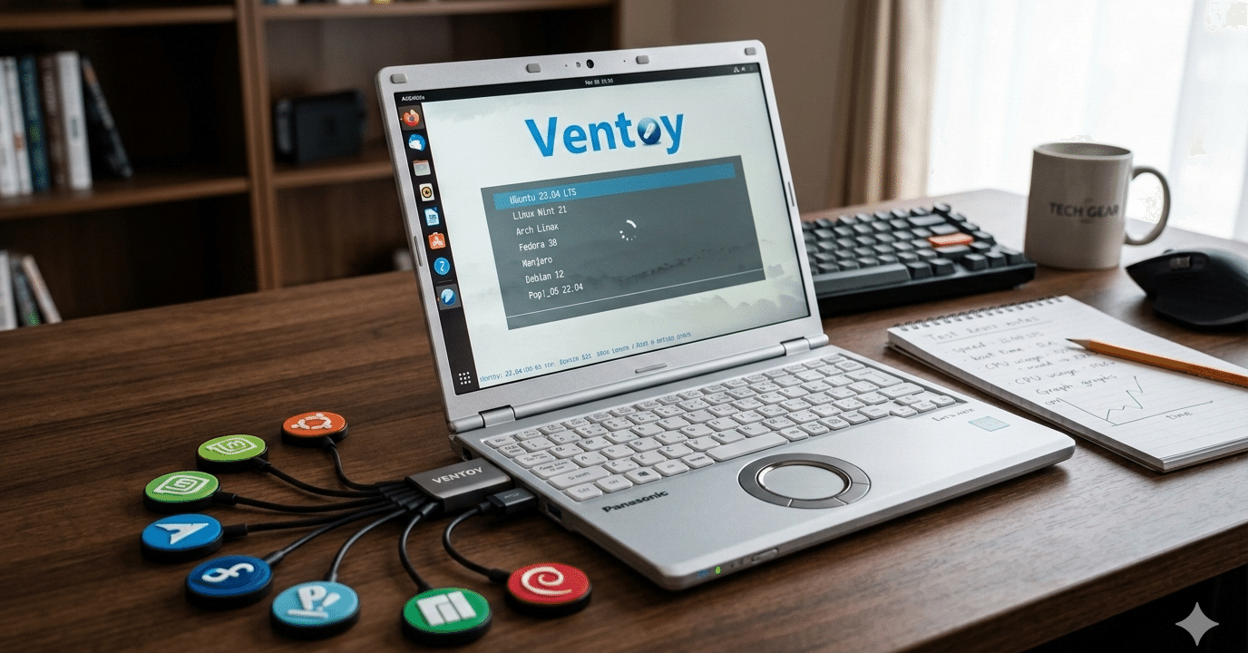 実際に7種Linux OSインストールしてガチ検証してみた。Let's note SV8