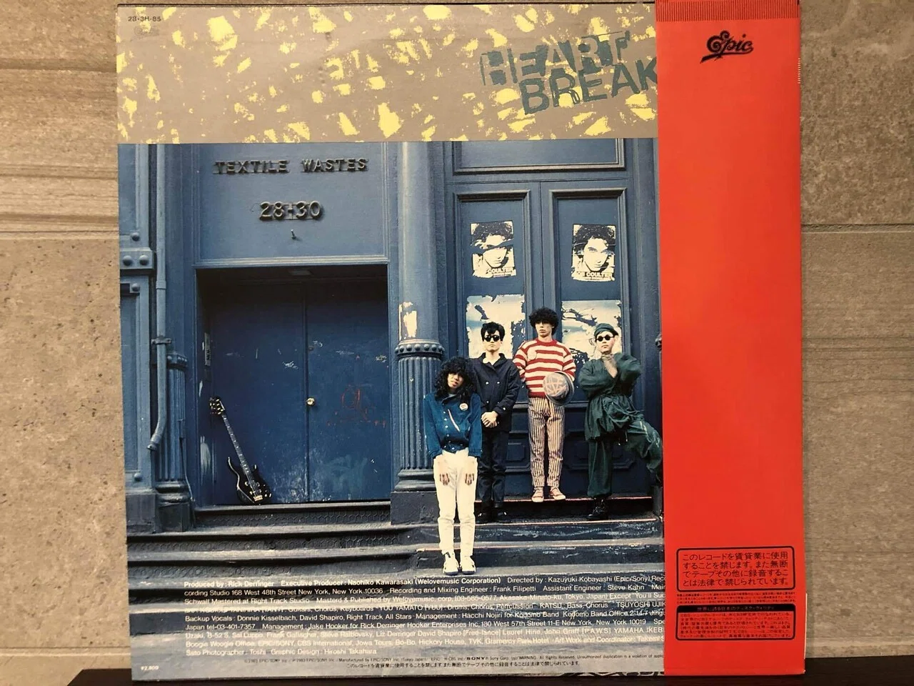 HEART BREAK KIDS / 子供ばんど ('83)｜Takeshi Tada