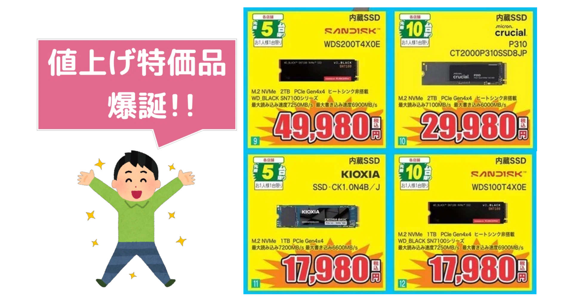 半額特価？】今の相場なら半額！昨年末の相場なら値上げ！金銭感覚が 
