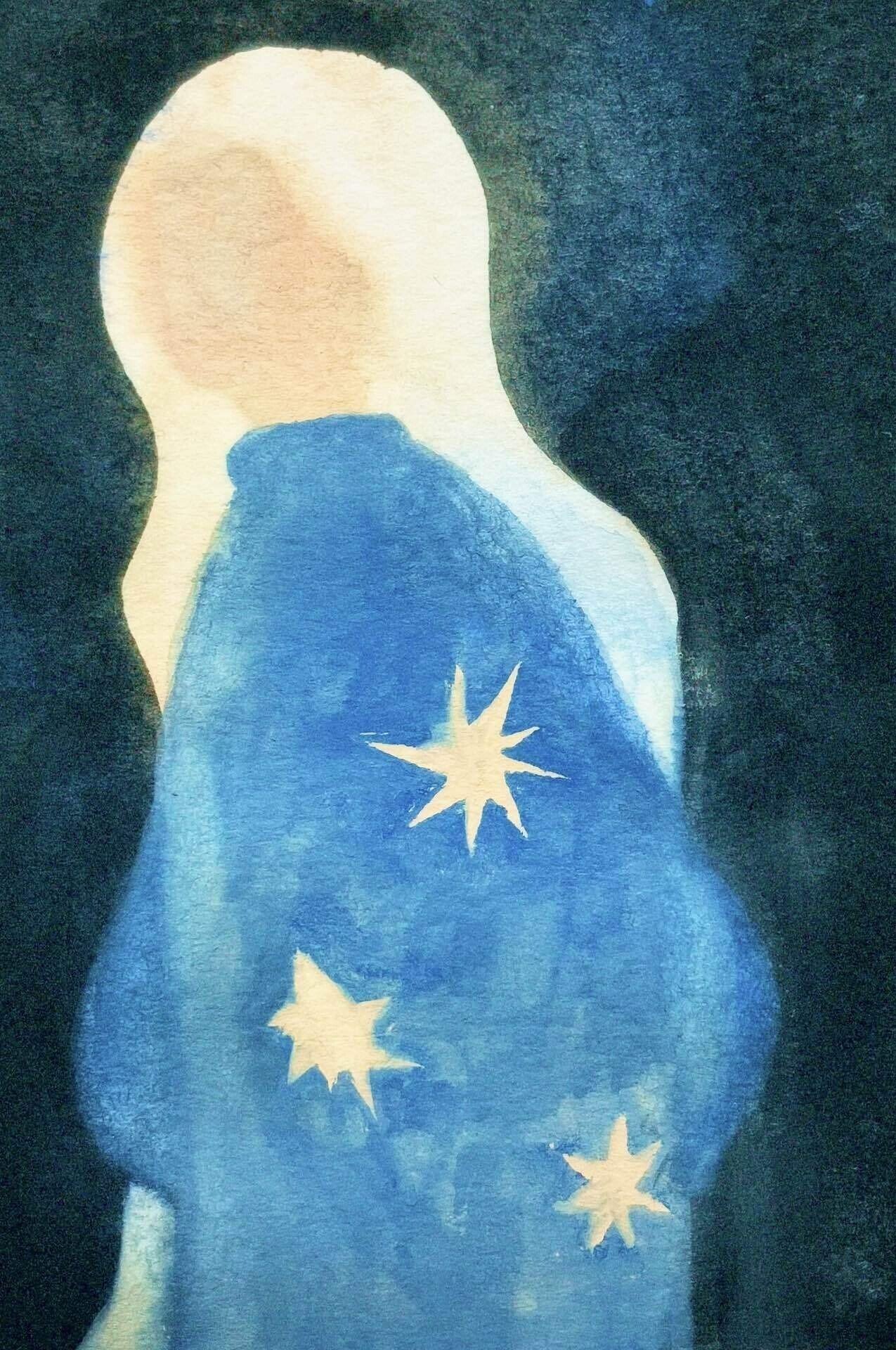 絵と詩のようなもの⌇星が｜久白