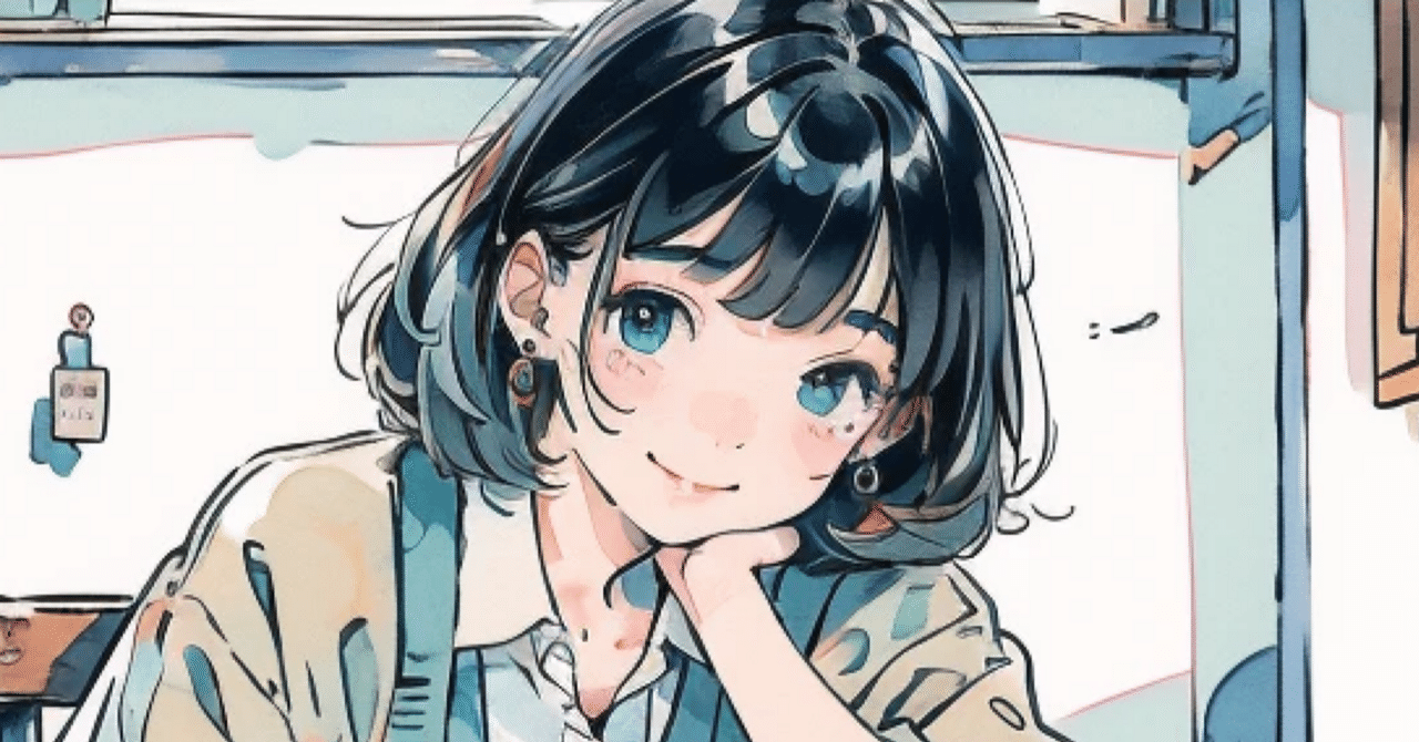 AIイラスト無課金勢ワーママ、水彩画×ラインアートでストレス解消