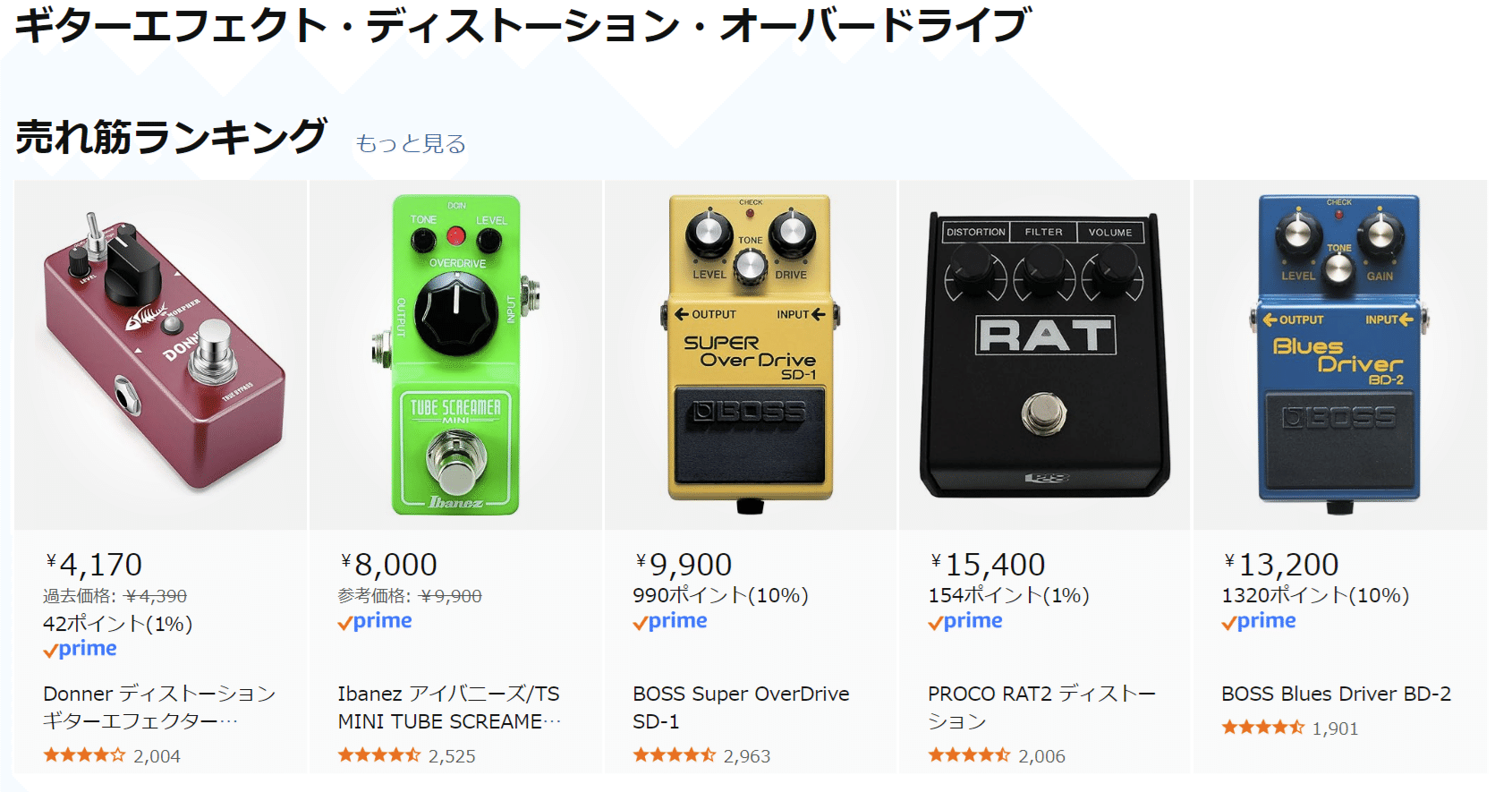 今、Amazonで一番売れているエフェクターは“これ”らしい｜グレッチ兄さん