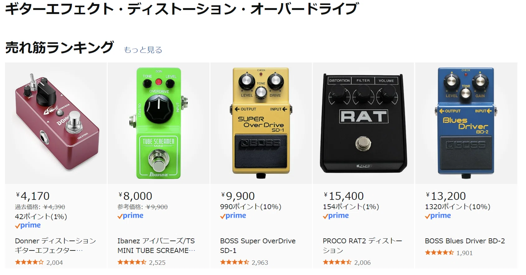 今、Amazonで一番売れているエフェクターは“これ”らしい｜グレッチ兄さん