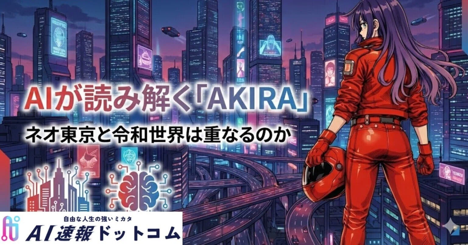 AKIRAは予言だったのか？AIが分析する「ネオ東京化する令和日本」の