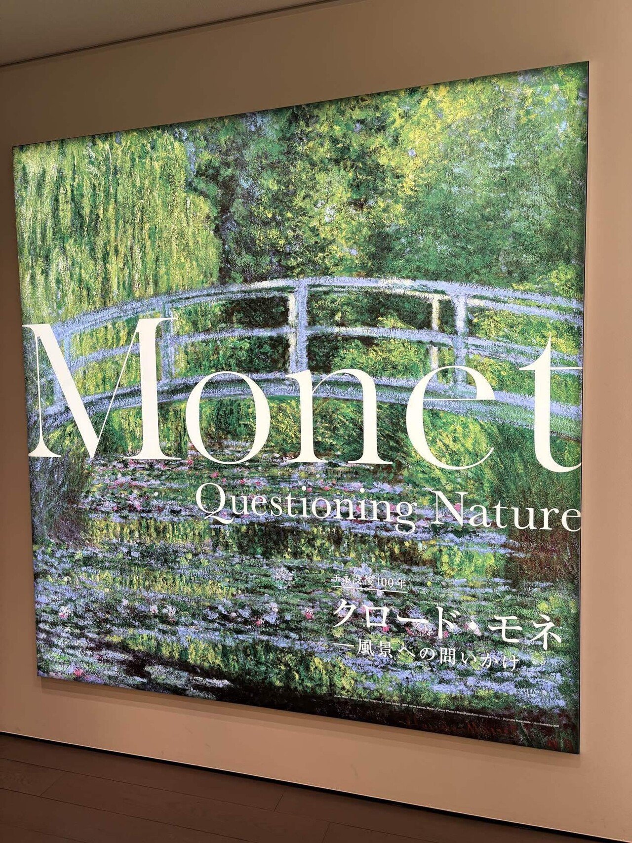 モネ没後100年 クロード・モネ ―風景への問いかけ｜takaoharada