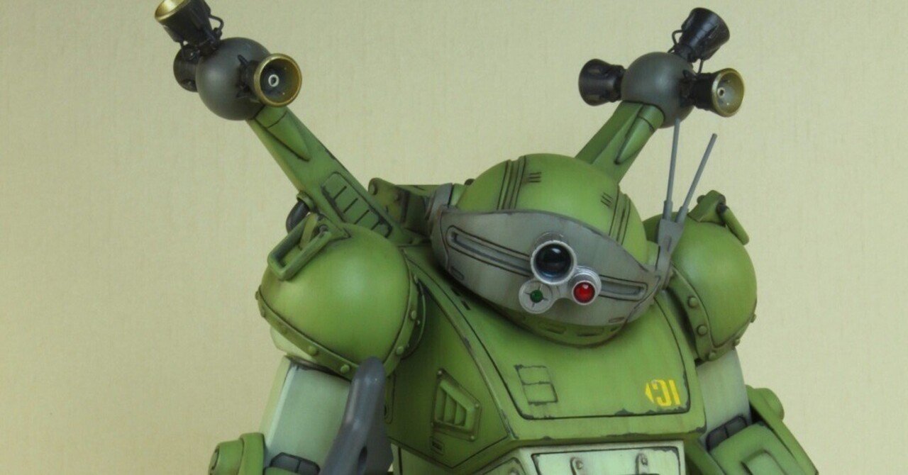 旧キットのほうが「カタチ」が好きかも～「タカラ 1/24 スコープドッグ