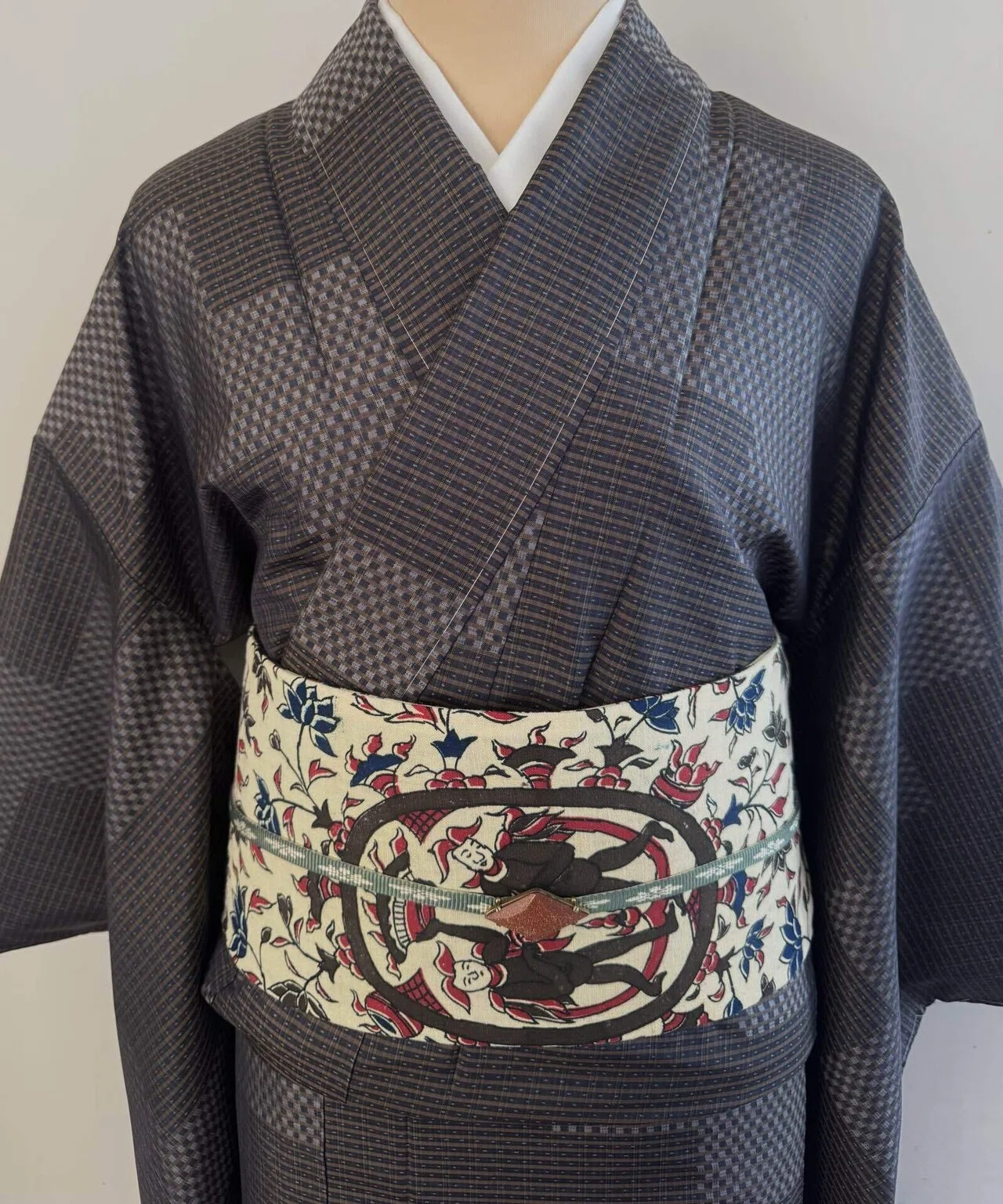 木綿着物　東郷織物 東郷織物 綿さつま 木綿 着物 | 帯ときもの やまぐち 洗練された上質な
