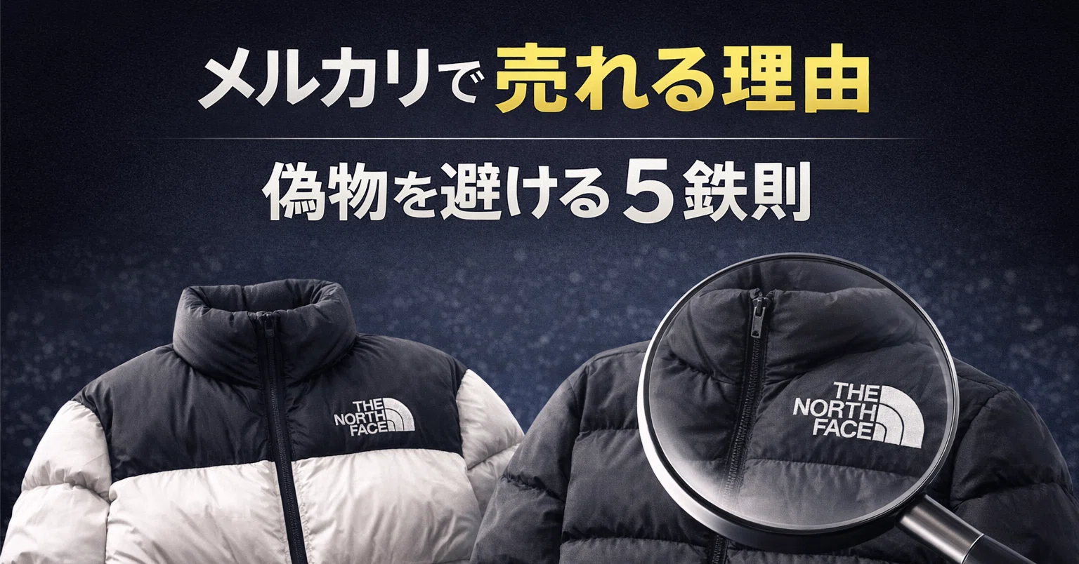 メルカリでノースフェイスが売れる理由と偽物を掴まないための5つの 