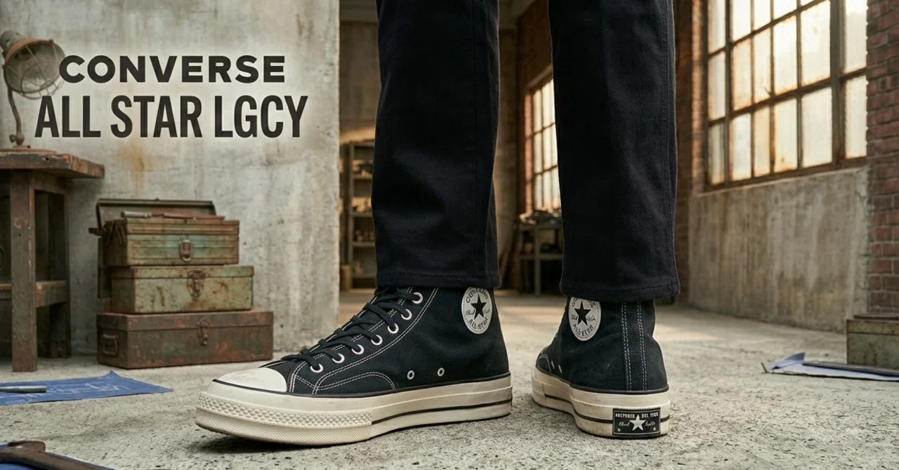 CONVERSE ”ALL STAR”】親父の畑靴から辿り着いた、私の「紐ギュッ」の