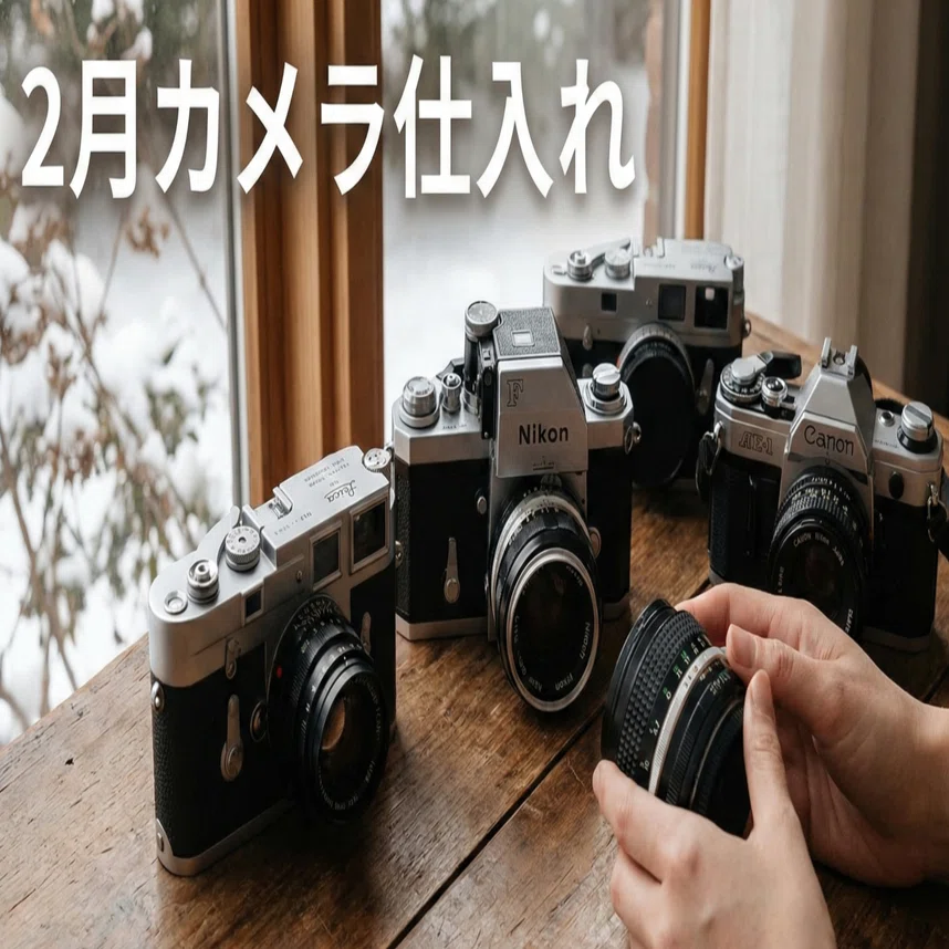 キメラ様　タフスタッフ他まとめ売り 中古カメラ物販】2月仕入れ報告[仕入れ値、仕入れのポイント、売価予測