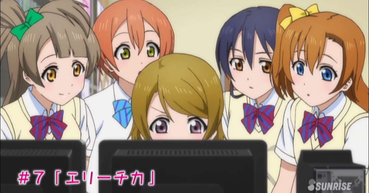 ラブライブ 第7話 エリーチカ こーせ Note