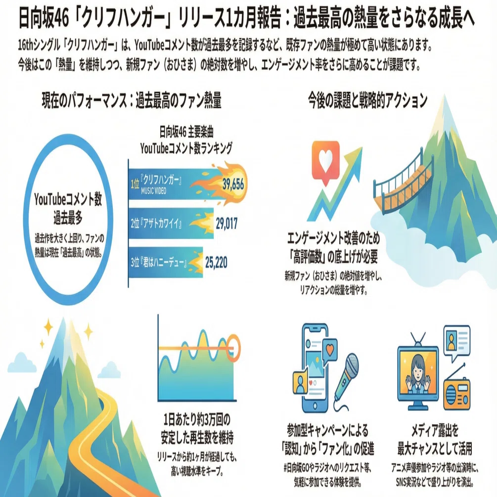 おひさまとして日向坂46の17thSingleに向けてやるべき改善点は